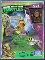 Leo (Pizza Fury) from Teenage Mutant Ninja Turtles - 2016 Series manufactured by Mega Bloks [Front]