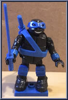 Shadow Leonardo from Teenage Mutant Ninja Turtles - Blind Bags - Series 3 manufactured by Mega Bloks [Loose]