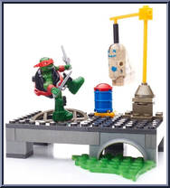 Raph (Dojo Combat) from Teenage Mutant Ninja Turtles - 2016 Series manufactured by Mega Bloks [Loose]