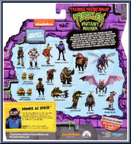Donnie as Spock from Teenage Mutant Ninja Turtles - Mutant Mayhem - Basic Series manufactured by Playmates [Back]
