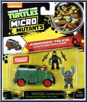 Armored Truck (Stealth Ninja Raph & Slash) from Teenage Mutant Ninja Turtles - Nickelodeon - Micro Mutants manufactured by Playmates [Front]