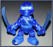 Diamond Leonardo from Teenage Mutant Ninja Turtles - Nickelodeon - Surprise Mini Figures - Series 1 manufactured by Playmates [Loose]