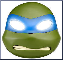Electronic Leonardo Mask from Teenage Mutant Ninja Turtles - Nickelodeon - Role Play manufactured by Playmates [Loose]