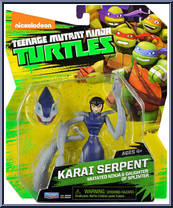 Karai Serpent from Teenage Mutant Ninja Turtles - Nickelodeon - Basic Series manufactured by Playmates [Front]