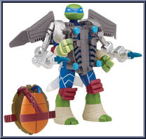 Leonardo (with Aerial Attack Battle Shell) Action Figure