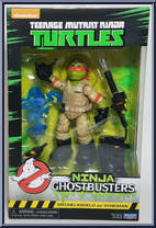 Michelangelo as Venkman from Teenage Mutant Ninja Turtles - Nickelodeon - Ghostbusters manufactured by Playmates [Front]