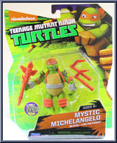 Mystic Michelangelo from Teenage Mutant Ninja Turtles - Nickelodeon - Basic Series manufactured by Playmates [Front]