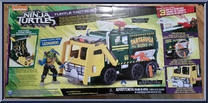 Turtle Tactical Truck  (Tartaruga Brothers) (with Leonardo) from Teenage Mutant Ninja Turtles - Out of the Shadows - Accessories manufactured by Playmates [Back]
