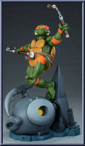 Michelangelo from Teenage Mutant Ninja Turtles - 1:4 Scale Statues manufactured by PCS Collectibles [Loose]