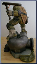 Michelangelo from Teenage Mutant Ninja Turtles - Statues 2017 manufactured by Sideshow [Loose]