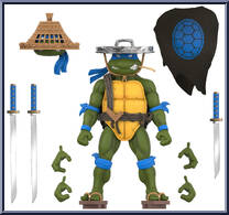 Ninja Nomad Leonardo from Teenage Mutant Ninja Turtles - Ultimates! manufactured by Super7 [Loose]