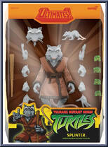 Splinter from Teenage Mutant Ninja Turtles - Ultimates! manufactured by Super7 [Front]