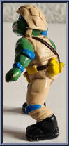 Lieutenant Leo from Teenage Mutant Ninja Turtles - Mutant Military manufactured by Yolanda [Loose]