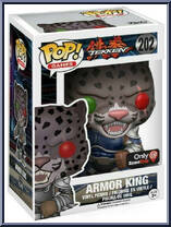 Armor King (Blue) from Tekken - Pop! Vinyl Figures manufactured by Funko [Front]