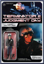 T1000 Patrolman from Terminator 2 - ReAction Figures manufactured by Funko [Front]