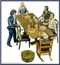 Dinner Scene Playset Action Figure