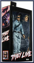 John Nada from They Live - Clothed Retro manufactured by Neca [Front]