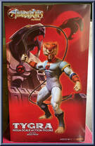 Tygra (Phasing) from ThunderCats - Mega-Scale manufactured by Mezco [Back]