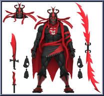 Mumm-Ra (Black / Red) from ThunderCats - Ultimates manufactured by Super7 [Loose]