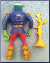 Captain Bizarrly from TigerSharks - Basic Series manufactured by LJN [Loose]