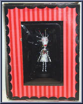 Voodoo Girl (Book & Figure Boxed Set) from Tim Burton's Tragic Toys - Deluxe manufactured by Dark Horse Comics [Front]