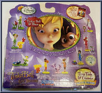 Tinker Bell & Blaze from Tinker Bell and the Lost Treasure - Tiny Tink & Friends manufactured by Playmates [Back]
