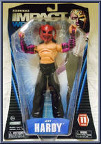 Jeff Hardy from TNA - Deluxe impact! - Series 11 manufactured by Jakks Pacific [Front]