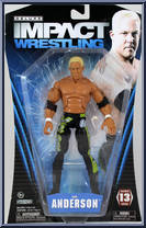 Mr. Anderson from TNA - Deluxe impact! - Series 13 manufactured by Jakks Pacific [Front]