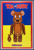 Jerry (Flocky) from Tom and Jerry - Bearbrick manufactured by Medicom [Back]