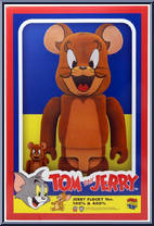 Jerry (Flocky) from Tom and Jerry - Bearbrick manufactured by Medicom [Front]