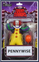 Pennywise (Yellow Costume) from Toony Terrors - Series 1 manufactured by Neca [Front]