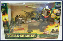 Dune Buggy Recoil Rocket Launcher Action Figure