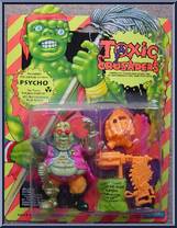 Psycho from Toxic Crusaders - Basic Series manufactured by Playmates [Front]