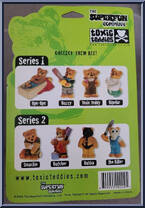 Toxic Teddy from Toxic Teddies - Series 1 manufactured by Superfun Company [Back]