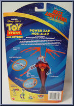 NOS-4-A2 (Power Zap) from Toy Story and Beyond! - Star Command - Cosmic Clash manufactured by Mattel [Back]