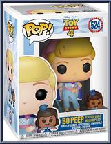 Bo Peep with Officer Giggle McDimples from Toy Story - Toy Story 4 Pop! manufactured by Funko [Front]