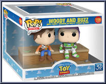Woody and Buzz (30th Anniversary) from Toy Story - Pop Moments! manufactured by Funko [Front]