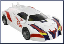 Drift Origin & Jazz Battle Mode from Transformers - Adventure Series - Wave  9 manufactured by Takara [Loose]