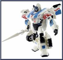 Drift Origin & Jazz Battle Mode from Transformers - Adventure Series - Wave  9 manufactured by Takara [Loose]