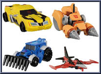 EZ Collection Team Bumblebee vs Thunderhoof Set Action Figure