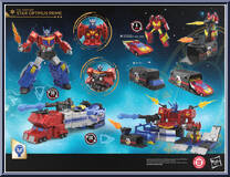 Star Optimus Prime from Transformers - Age of the Primes - Titan Class manufactured by Hasbro [Back]