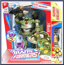 Bulkhead from Transformers - Animated - Exclusives manufactured by Hasbro [Front]