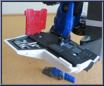 Red Alert with Longarm from Transformers - Armada - Maxcon Assortment manufactured by Hasbro [Loose]