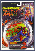 Scourge from Transformers - Beast Wars - Transmetals 2 - Deluxe manufactured by Hasbro [Front]