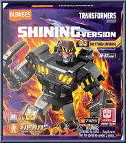 IDW-Miner Megatron (5/36) from Transformers - Shining Version 03 - Shattered Universe manufactured by Blokees [Front]