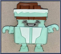 DJ Fudgey Fresh from Transformers - BotBots - Series 4 - Sugar Shocks manufactured by Hasbro [Loose]