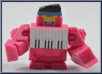 Pink Key Pop from Transformers - BotBots - Series 2 - Music Mob manufactured by Hasbro [Loose]