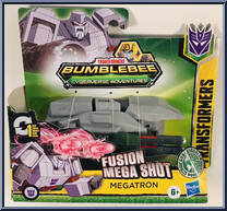 Megatron (Fusion Mega Shot) (Green) from Transformers - Bumblebee Cyberverse Adventures - 1-Step Changers manufactured by Hasbro [Front]