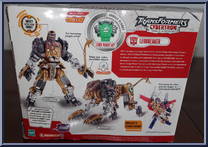 Leobreaker from Transformers - Cybertron - Voyager Class manufactured by Hasbro [Back]