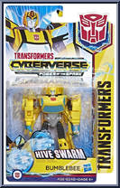 Bumblebee from Transformers - Cyberverse - Power of the Spark - Warrior Class manufactured by Hasbro [Front]